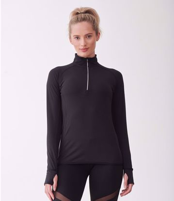 Picture of 1/4 Zip Up Long Sleeve